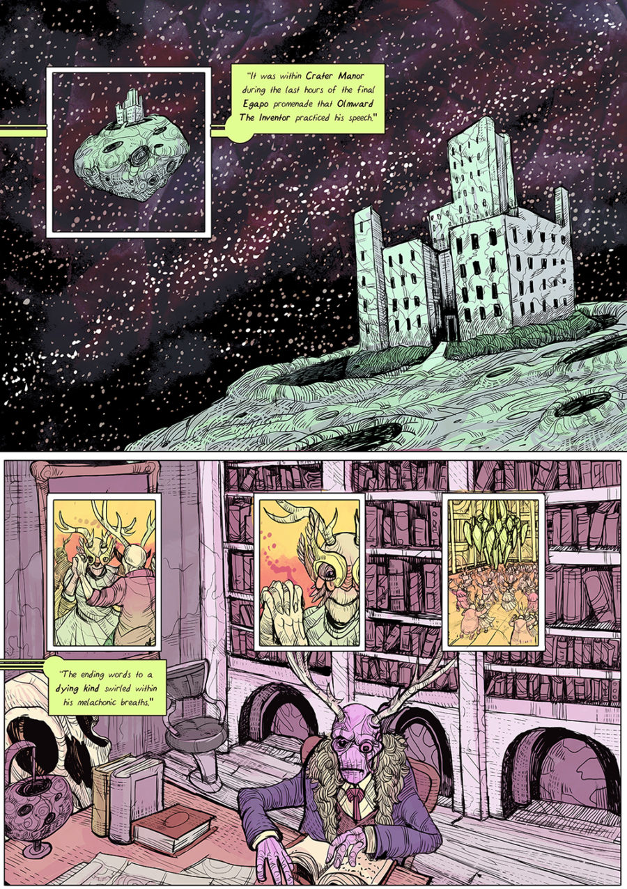 Eternal Promenade of Crater Manor Page 1